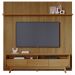 Painel E Bancada Tv 75 Pol 245x238 cm Luna Cumaru MADETEC