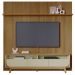 Painel E Bancada Tv 75 Pol 245x238 cm Luna Cumaru Opala MADETEC
