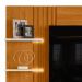 Painel Home Suspenso Atena Cinamomo/Off White para TV até 65” - Madetec