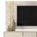 Painel Rack Bancada Tv 60 Pol 160 cm Cronos Calacata Off White MADETEC