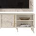 Painel Rack Bancada Tv 60 Pol 160 cm Cronos Calacata Off White MADETEC