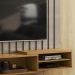Painel Suspenso TV 75 Pol 207 cm 2901 Fenddi Naturale MDT