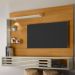 Painel Suspenso Tv 50 Pol 2P 160 cm Select Cinamomo Off White MADETEC
