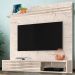 Painel Suspenso Tv 55 Pol 136 cm Sublime Calacata Off White MADETEC