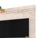 Painel Suspenso Tv 55 Pol 136 cm Sublime Calacata Off White MADETEC