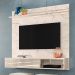 Painel Suspenso Tv 55 Pol 136 cm Sublime Calacata Off White MADETEC