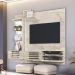 Painel Suspenso Tv 55 Pol 182 cm Frizz Supreme Calacata Off White MADETEC