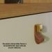 Painel Suspenso Tv 55 Pol 1P 141 cm Iris Cumaru Opala MADETEC