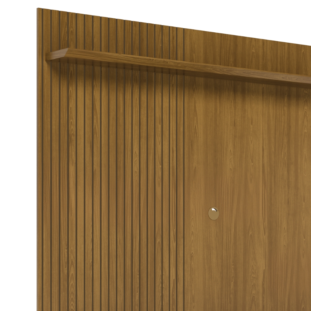 Painel Suspenso Tv 55 Pol 1P 141 cm Iris Cumaru Opala MADETEC