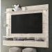 Painel Suspenso Tv 60 Pol 1P 182 cm Lana Calacata Off White MADETEC