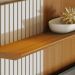 Painel Suspenso Tv 65 Pol 1P 160 cm Aurora Cinamomo Off White MADETEC