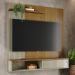 Painel Suspenso Tv 65 Pol 1P 160 cm Aurora Cumaru Opala MADETEC