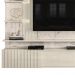 Painel Suspenso Tv 65 Pol 3P 200 cm Atena Calacata Off White MADETEC