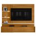 Painel Suspenso Tv 65 Pol 3P 200 cm Atena Cinamomo Off White MADETEC