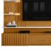 Painel Suspenso Tv 65 Pol 3P 200 cm Atena Cinamomo Off White MADETEC