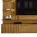 Painel Suspenso Tv 65 Pol 3P 200 cm Atena Cumaru MADETEC