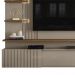 Painel Suspenso Tv 65 Pol 3P 200 cm Atena Fend Naturale MADETEC