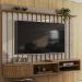 Painel Suspenso Tv 75 Pol 207 cm Imola Fend Naturale MADETEC