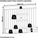 Painel Suspenso Tv 75 Pol 207 cm Imola Fend Naturale MADETEC