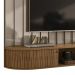 Painel Suspenso Tv 75 Pol 207 cm Imola Fend Naturale MADETEC