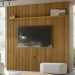 Painel Suspenso Tv 75 Pol 245x238 cm Guapore Cumaru MADETEC