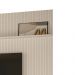 Painel Suspenso Tv 75 Pol 245x238 cm Guapore Off White MADETEC
