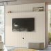 Painel Suspenso Tv 75 Pol 245x238 cm Guapore Off White MADETEC