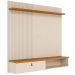 Painel Suspenso para Tv 55 Polegadas 1 Porta Basculante Isis Cinamomo/Off White