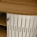 Rack Bancada 136 cm TV 55 Pol 5091 Naturale Off White MDT