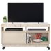 Rack Bancada Abel 1 Porta de Correr Para Tv de 50" Polegadas Calacata/Off White