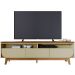 Rack Bancada Serena 3 Gavetas Para Tv de 75" Polegadas Cumaru/Opala