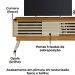 Rack Bancada Tv 65 Pol 150 cm 2 Portas Frizz Cumaru Opala MADETEC