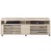 Rack Bancada Tv 65 Pol 2P 182 cm Frizz Calacata Off White MADETEC