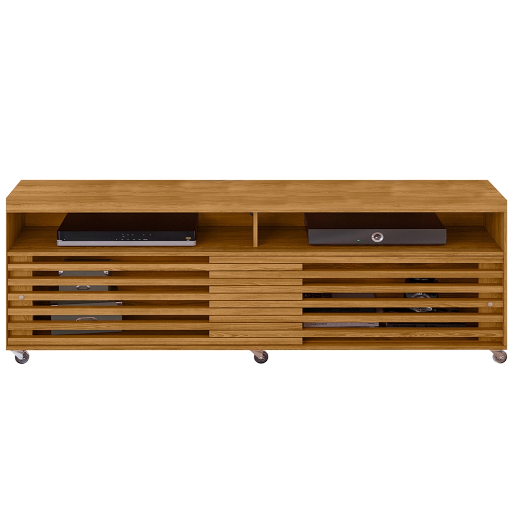 Rack Bancada Tv 65 Pol 2P 182 cm Frizz Cumaru MADETEC