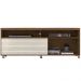 Rack Bancada Tv 65 Pol 2P 182 cm Frizz Naturale Off White MADETEC