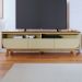 Rack Bancada Tv 75 Pol 3G 200 cm Selene Cumaru Opala MADETEC