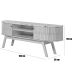 Rack Bancada Venezza 2 Portas Para Tv de 75" Polegadas Calacata/Off White