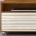 Rack Com Painel Para TV 65 Polegadas 7091 Naturale Off White Madetec