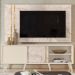 Rack Com Painel Para TV 65 Polegadas 7131 Calacata Off White Madetec