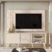 Rack Com Painel Para TV 65 Polegadas 7131 Calacata Off White Madetec