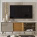 Rack Com Painel Para TV 65 Polegadas 7131 Fendi Naturale Madetec