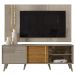 Rack Com Painel Para TV 65 Polegadas 7131 Fendi Naturale Madetec