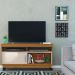 Rack Para TV 50 Polegadas 3891 Naturale Off White Madetec