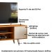 Rack Para Tv 55 Pol 2 Portas 136 cm Lisboa Calacata Off White MADETEC