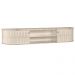 Rack Suspenso Tv 75 Pol 2P 183 cm Algarve Calacata Off White MADETEC