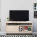 Rack Tv 50 Pol 121 cm 1 Porta Artur Calacata Off White MADETEC