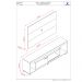 Rack com Painel Tomaz para TV 55" - Madetec