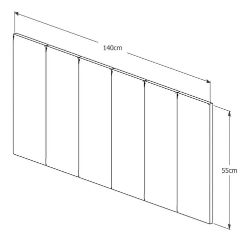 Cabeceira Painel para Cama Box Casal 1,40 Estofada Em Suede Para Quarto Luxo Vs