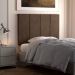 Cabeceira Painel para Cama Box Solteiro 88 Estofada Quarto Luxo Linha A Vs