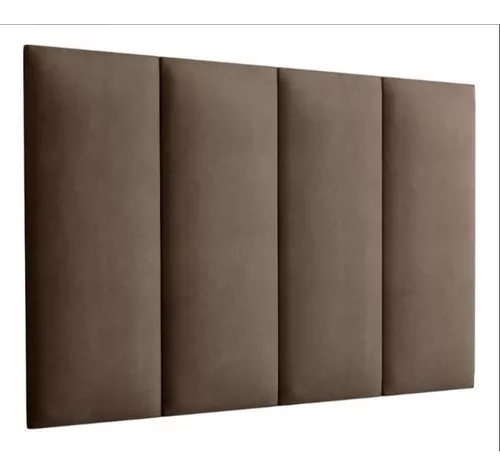 Cabeceira Painel para Cama Box Solteiro 88 Estofada Quarto Luxo Linha A Vs